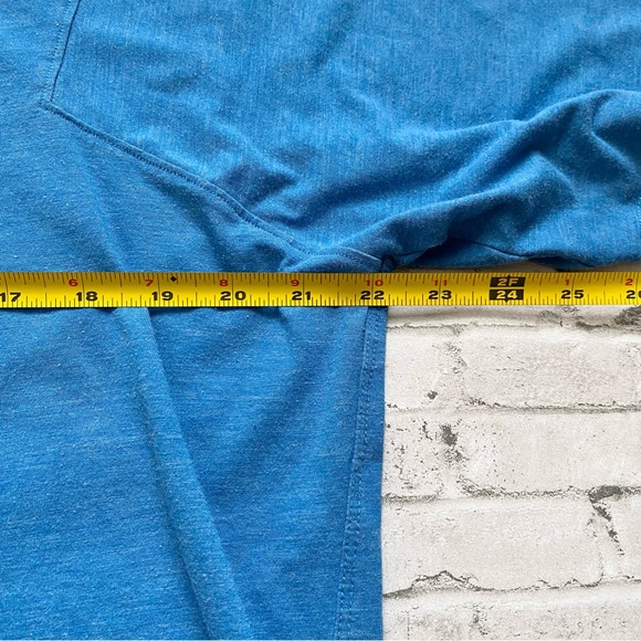 Lunya Blue Crop Short Sleeve Top - Picture 7 of 7